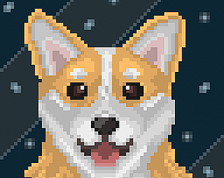 Fire Breathing Space Corgi